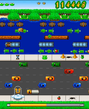 InGame Screen des Flashgames Froggit