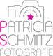 Logo: "Patricia Schmitz Fotografie" mit Kamera-Symbol und rosa Stern.