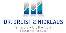 Logo von Dr. Dreist & Nicklaus, Steuerberater, mit stilisierten Säulen und Schriftzug.