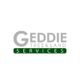 Logo of Geddie Tree & Land Services with green and gray text.