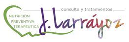 Logo: "Nutrición Preventiva Terapéutica J. Larrayoz", consulta y tratamientos.