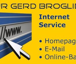 AGENTUR GERD BROGLIE - Ihr PERSÖNLICHES Internet-Hosting im Raum Reutlingen / Tübingen