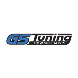 Logo: GS Tuning, BMW Specialists, with "GS" in blue and "Tuning" in black.