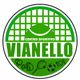 Logo del Centro Sportivo Vianello con icone sportive verdi su sfondo bianco.