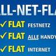 Banner mit Werbung für 1&1 All-Net-Flat mit D-Netz-Qualität, inklusive Festnetz, Mobilfunk, Internet.