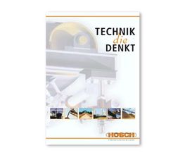 Imagebroschüre für Hosch Fördertechnik in Recklinghausen