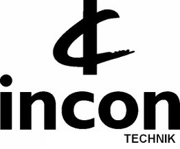 Logo mit stilisiertem Buchstaben "i" und Text "incon TECHNIK" darunter.