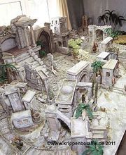 große orientalische Krippe in der Presse Main-Echo