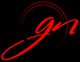 Roter Schriftzug „gn“ auf schwarzem Hintergrund mit einem feinen, roten Kreis.