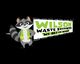 Cartoon raccoon with a vest by a sign: "Wilson Waste Services – We Get It Done!"