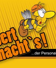 Hubert macht`s der Personaldienstleister Logo