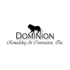 Logo of Dominion Remodeling & Construction, Inc. features a lion silhouette above the text.