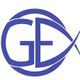Blue stylized fish logo with letters "GE" inside, representing a Christian or faith-based symbol.