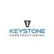 Logo of Keystone Construction Inc. with a keyhole symbol above the text.