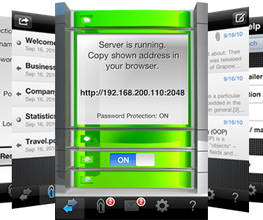 iPhone App PhoneMailer ScreenShots