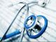 Stethoscope on medical charts, symbolizing healthcare and medical data analysis.