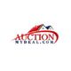 Logo with two houses and text "AUCTION MYDEAL.COM" in red and blue.
