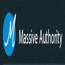 The logo features "Massive Authority" next to a blue circle with a stylized "M."