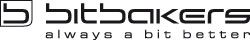 Logo von Bitbakers mit dem Slogan "always a bit better" in Schwarz-Weiß.