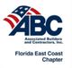 ABC logo with American flag motif, text: "Florida East Coast Chapter".