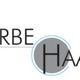 Logo mit den Worten "Werbe Haage" in blauen und grauen Kreisen.