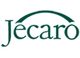 Logo mit dem Schriftzug "Jecaro" und einem grünen Bogen darüber. Hintergrund weiß.