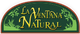 Logo de "La Ventana Natural" con texto amarillo sobre fondo verde oscuro.