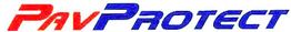 Logo mit dem Text "PavProtect", links in rot und rechts in blau.