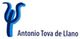 Logo azul con símbolo psi, texto: "Antonio Tova de Llano".