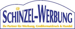 Logo von Schinzel-Werbung: Partner für Werbung, Großformatdruck und Handel.