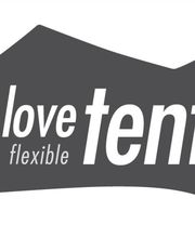 we love tents, flexible tent structures Logo
