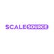 Purple "SCALE SOURCE" logo on a white background.