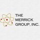 Logo of The Merrick Group, Inc. with stylized atom design in gold and red on a white background.