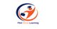Logo of Flint Stone Learning with a figure holding a briefcase and wearing a graduation cap.