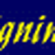 Gelber Text „Webdesigning 4 you“ auf dunkelblauem Hintergrund.