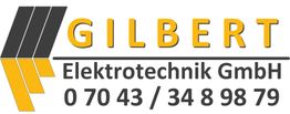 Logo von Gilbert Elektrotechnik GmbH mit Telefonnummer: 07043/3489879.