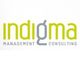Logo: "indigma Management Consulting" in grüner und grauer Schrift auf weißem Hintergrund.