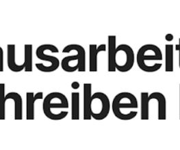 Masterarbeit Schreiben Logo