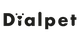 Texto del logo "Dialpet" con detalle en forma de huella en la letra "i".