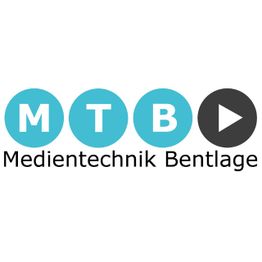 Logo mit den Buchstaben M, T, B in blauen Kreisen und einem schwarzen Wiedergabepfeil.