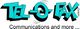 Logo mit Text "Tel-O-Fax Communications and more...".