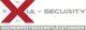 Logo von XIA-Security mit rotem X und grauem Text "Sicherheitsdienstleistungen".