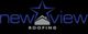 Logo of New View Roofing with a star over a house silhouette.