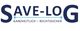 Logo von SAVE-LOG mit dem Slogan: "Ganzheitlich – Rechtssicher".