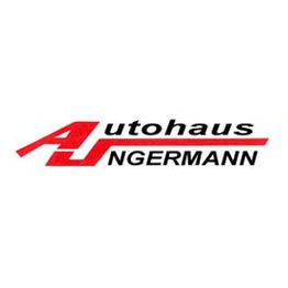 Logo von "Autohaus Angermann" mit stylisierten roten Buchstaben auf weißem Hintergrund.