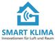 Logo: Ein Haus mit WLAN-Symbol und Text "SMART KLIMA: Innovationen für Luft und Raum".