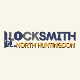 Logo for Locksmith North Huntingdon with a lock and keyhole design.