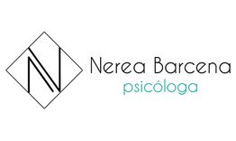Logotipo con las letras "N" y "B," y texto "Nerea Barcena psicóloga."