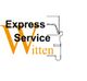 Logo mit Text "Express Service Witten" und stilisiertem Auto.