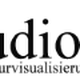 Textlogo: "studioA architekturvisualisierung" in schlichter, schwarzer Schrift auf weißem Hintergrund.